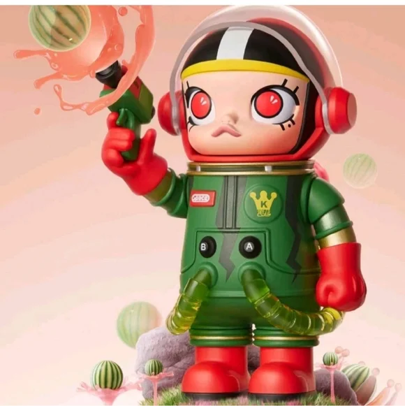 Pop Mart- Mega Space Molly- Watermelon- 400% - Picture 7 of 7